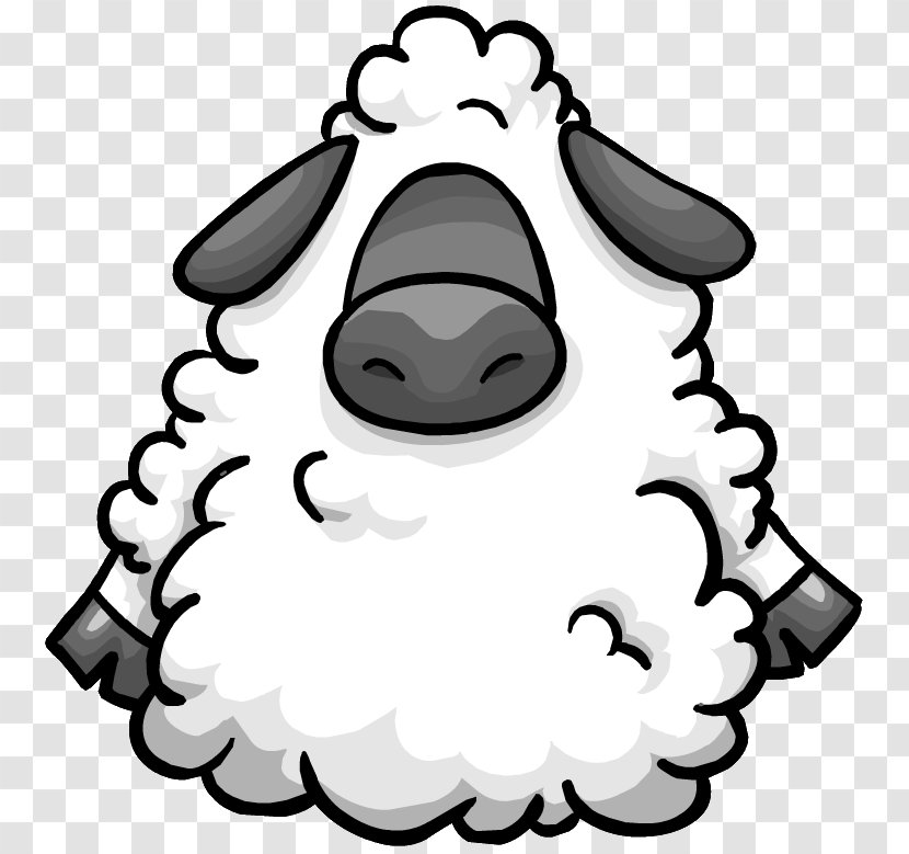 Sheep Club Penguin Wool Clip Art Transparent PNG