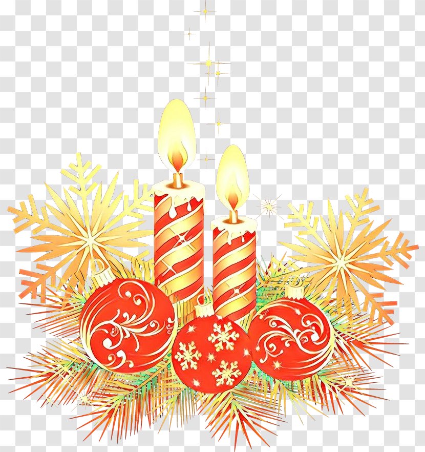 Christmas Ornament Day Tree Card - Birthday Candle Transparent PNG