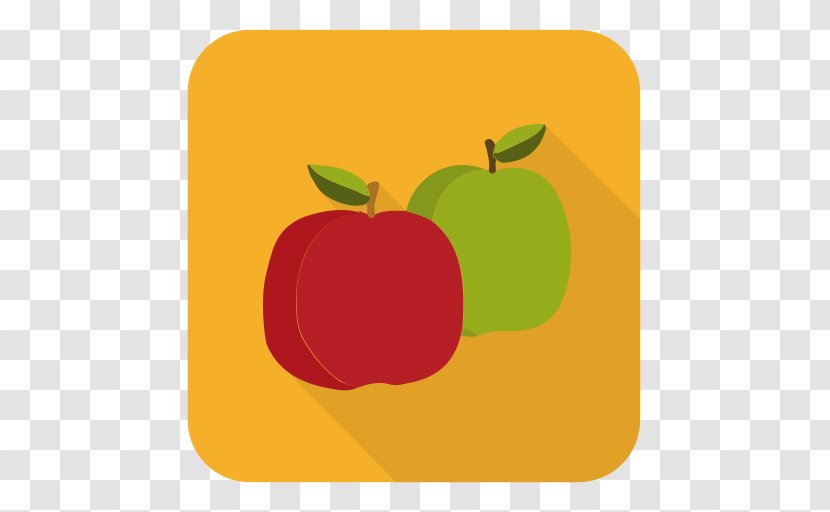 Apple Fruit Food - Leaf Transparent PNG