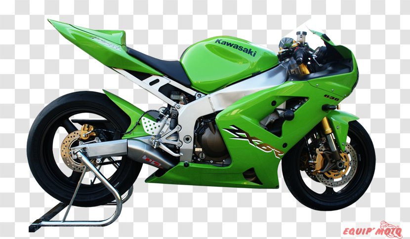 Exhaust System Ninja ZX-6R Kawasaki Heavy Industries Motorcycle - Zxrr - Zx6r Transparent PNG