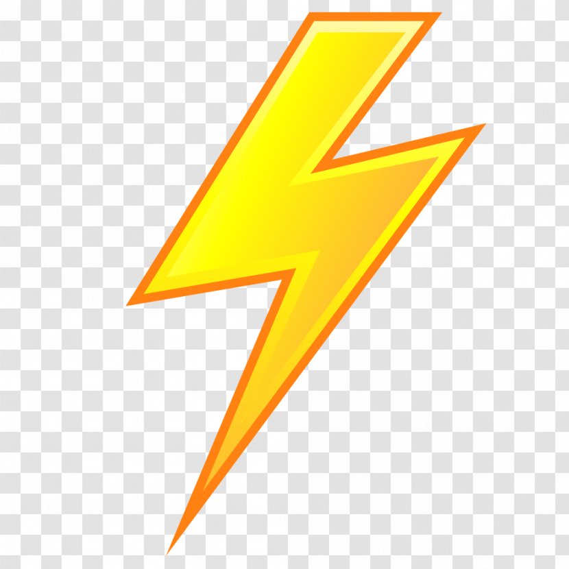 Emoji High Voltage Symbol Drop - Fork Transparent PNG