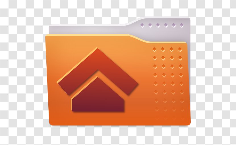 Directory Ubuntu - Orange - PLACES Transparent PNG