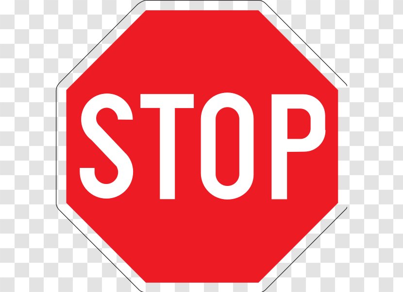Stop Sign Traffic Clip Art - Number - Logo Transparent PNG