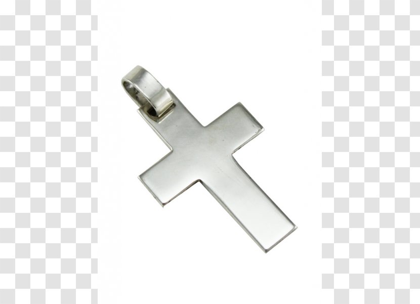 Cross Silver Medal Locket - Symbol Transparent PNG