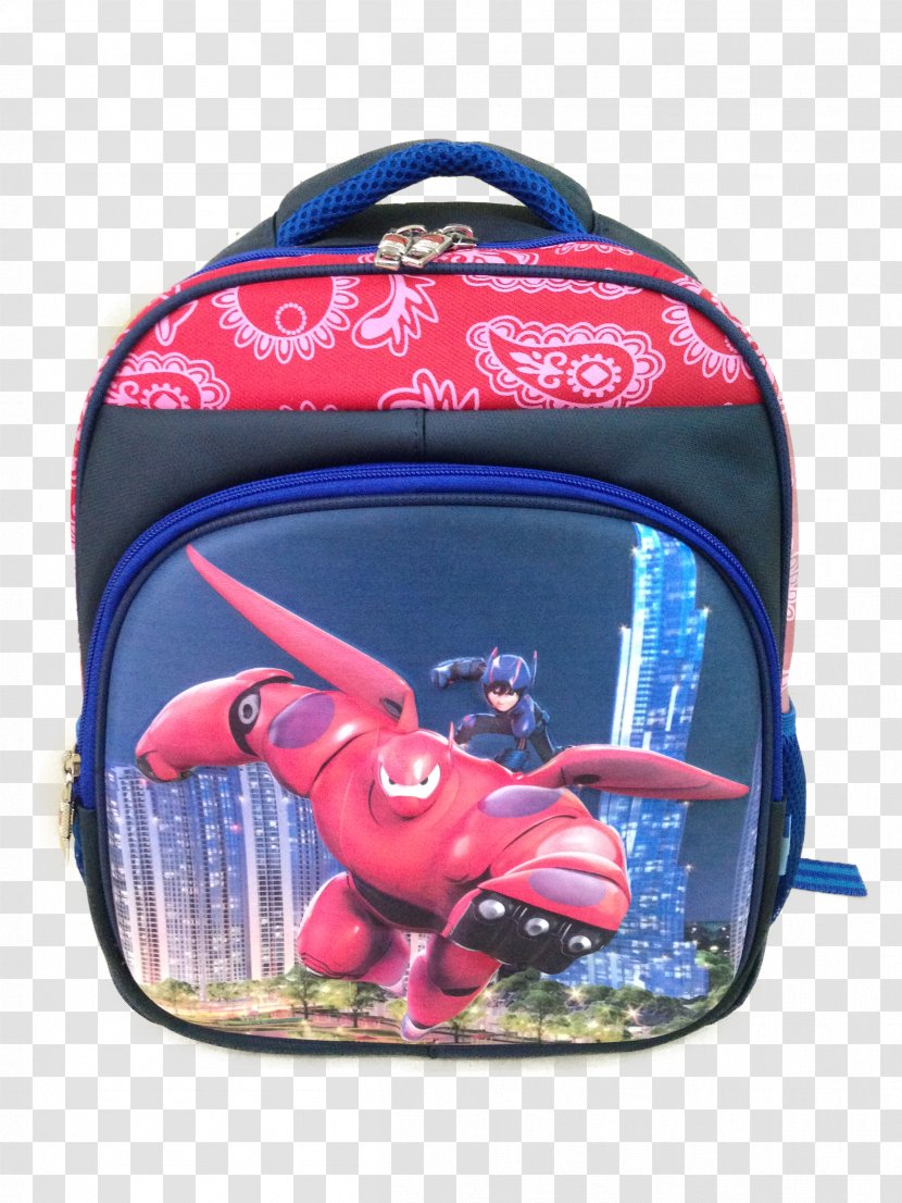 Baymax Backpack Hand Luggage Bag Toy Transparent PNG