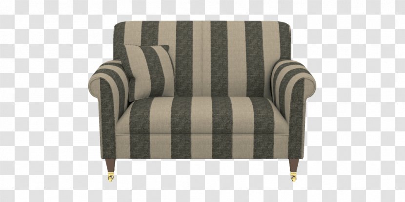 Couch Club Chair Slipcover Armrest - Loveseat - French Fashion Prints From The 1800s Transparent PNG