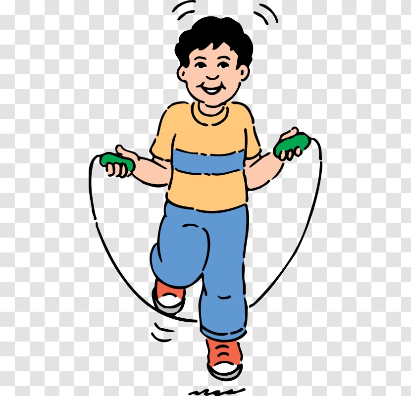 Jump Ropes Jumping Sport Clip Art - Child - Happiness Transparent PNG