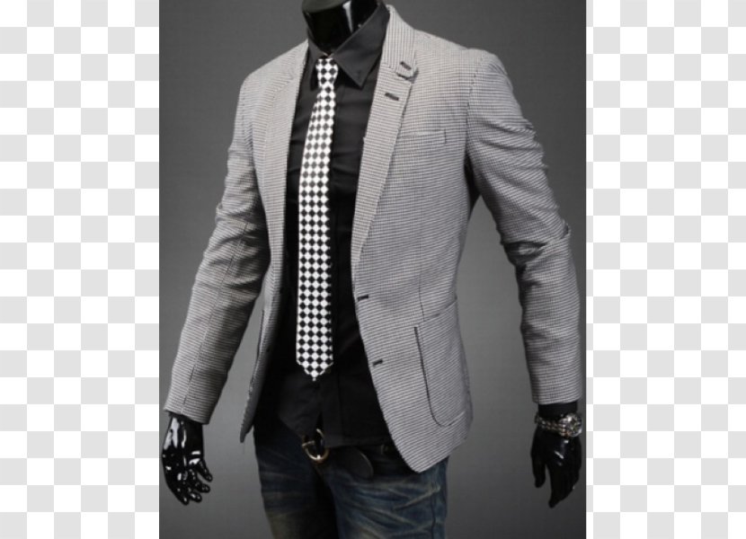 Blazer Suit Jacket Houndstooth Clothing Transparent PNG