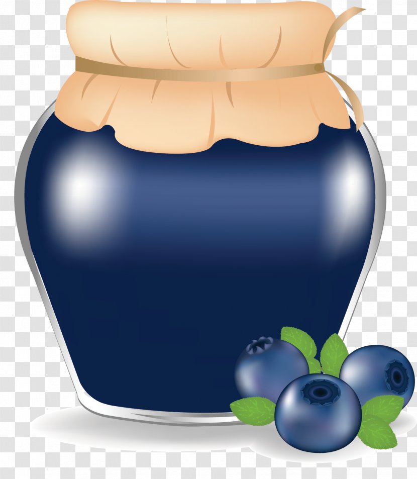 Fruit Preserves Blueberry Strawberry Clip Art - Blueberries Transparent PNG