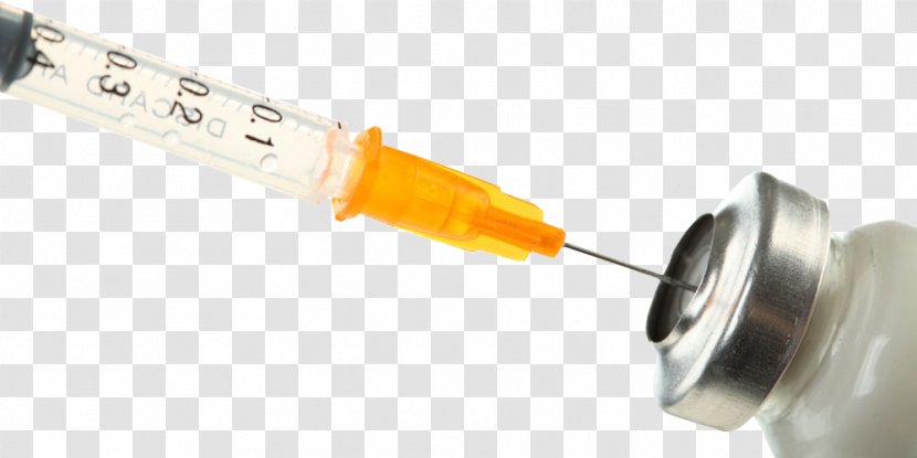 Injection Growth Hormone Therapy Sermorelin - Deficiency - Medical Syringe Transparent PNG