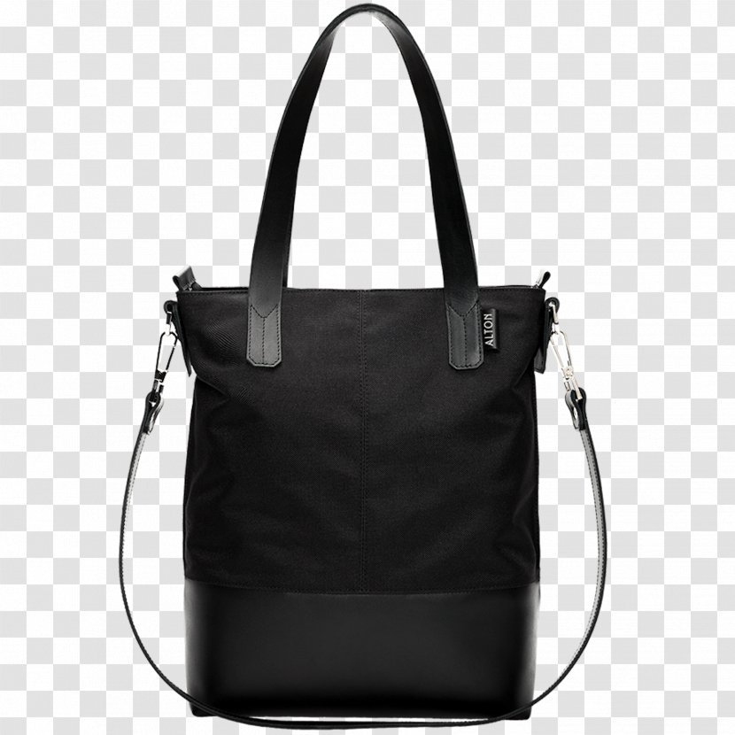 Tote Bag Leather Handbag Diaper Bags - Black Transparent PNG