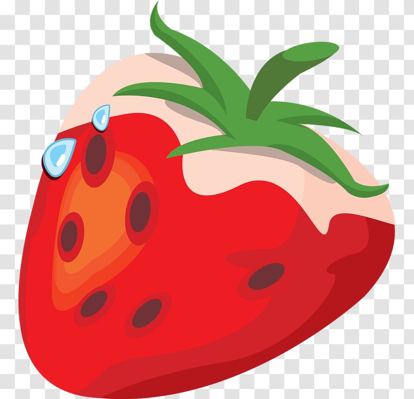 Strawberry Fruit Clip Art - Ladybird Transparent PNG