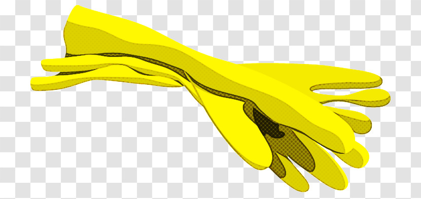 Safety Glove Glove Yellow Line H&m Transparent PNG
