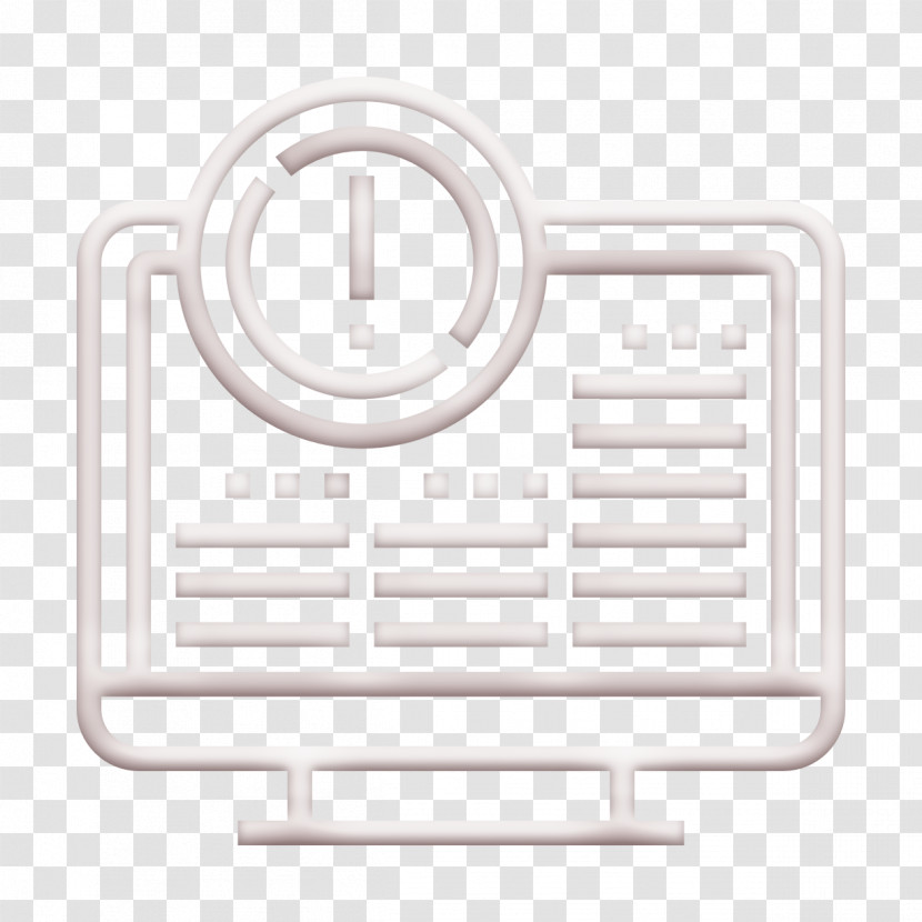 Data Icon Cyber Robbery Icon Security Breach Icon Transparent PNG