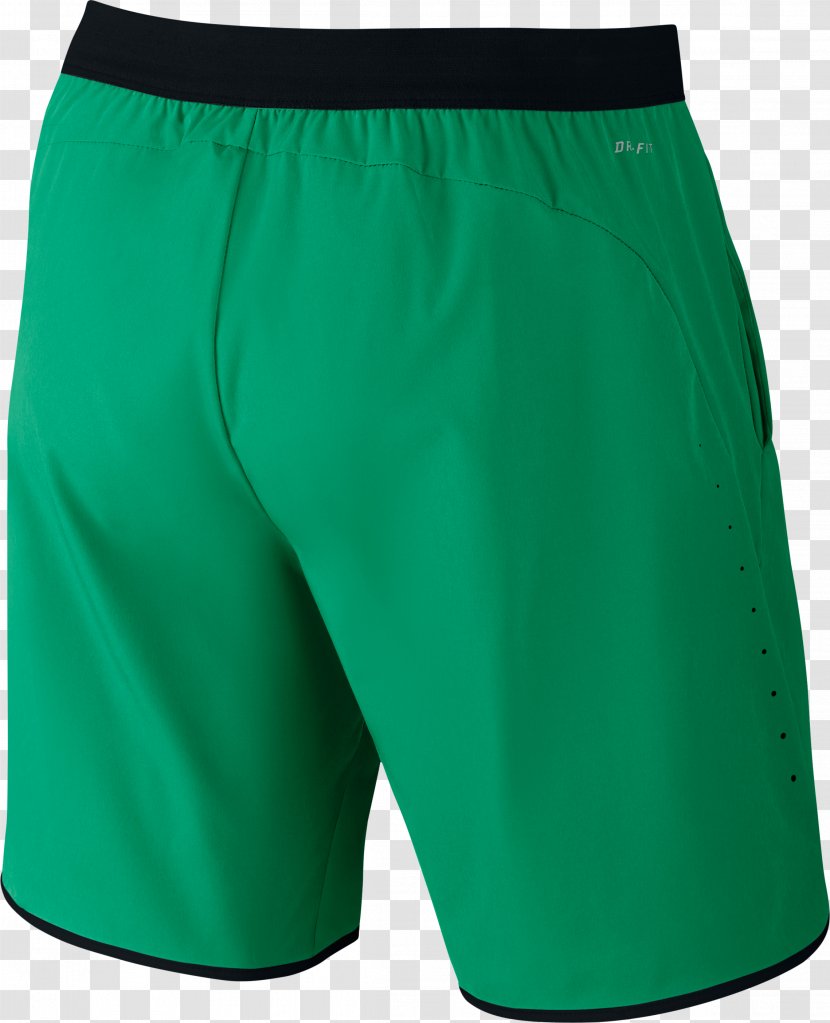 Nike Adidas Tennis Green Trunks - Shorts Transparent PNG