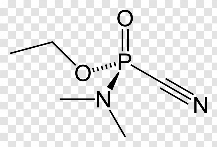 Tabun Chemistry Chemical Weapon VX - Diagram - Maltes Transparent PNG