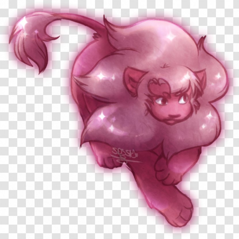 Snout Figurine Character Pink M Fiction - Magenta - Lion Fire Transparent PNG