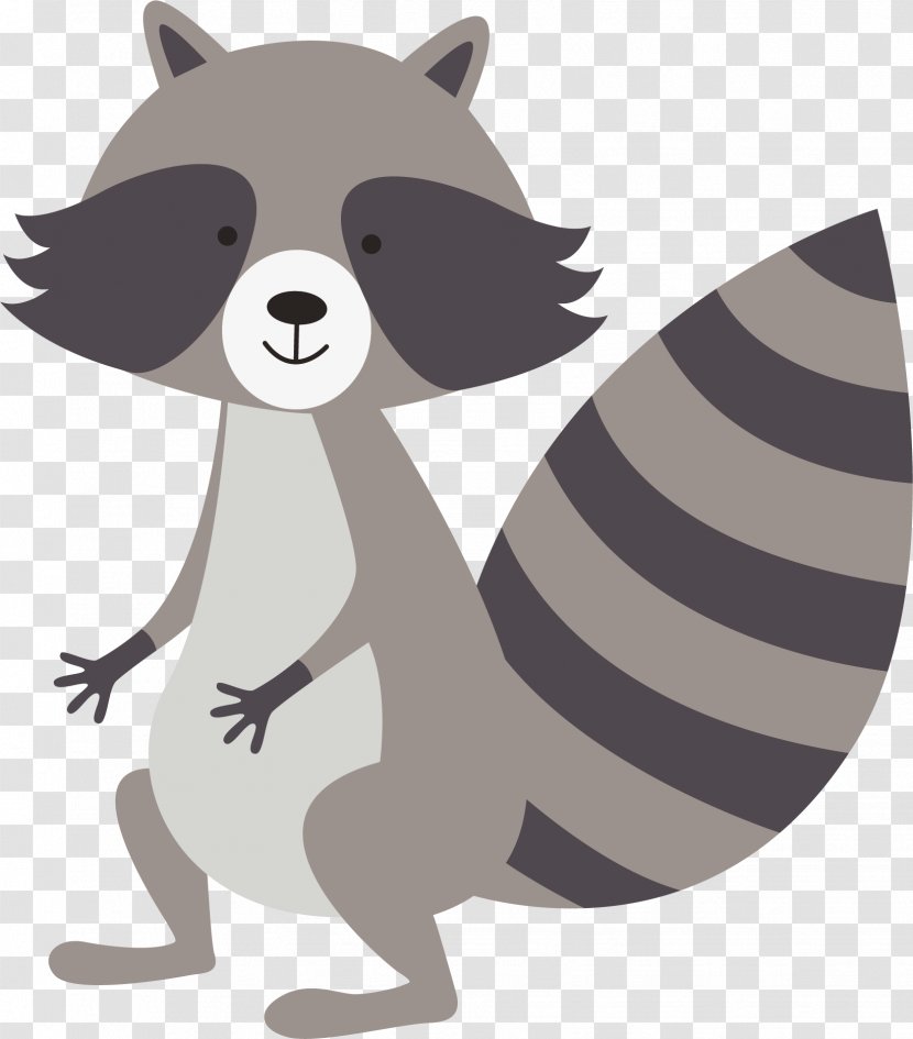 Canidae Euclidean Vector - Fauna - Gray Fox Transparent PNG