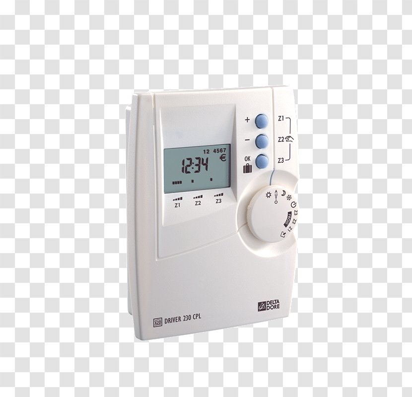 Delta Dore S.A. Power-line Communication Home Automation Kits Thermostat Hardware Programmer - Technology - Pilote Transparent PNG