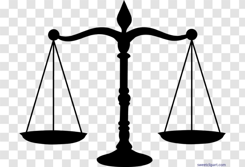Lady Justice Symbol Measuring Scales Criminal - Court Transparent PNG