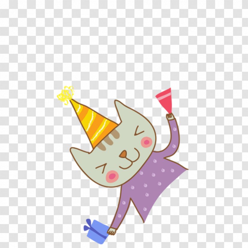 Kitten Cat Cartoon Illustration - Cute Transparent PNG