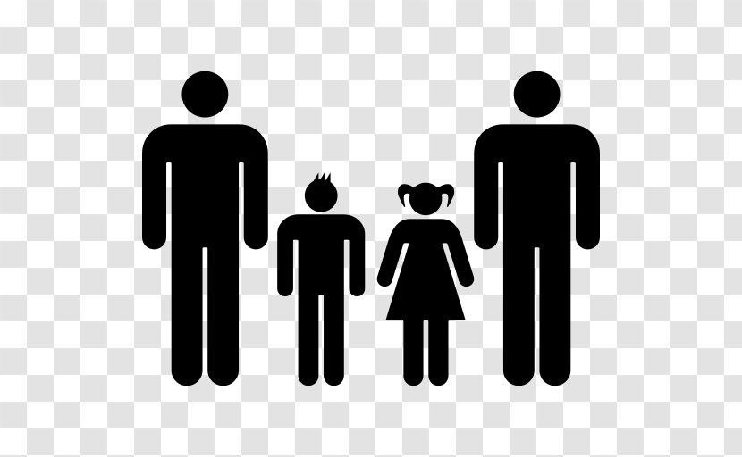 Vector Graphics Male Illustration Man - Social Group - Family Silhouette Daughter Transparent PNG