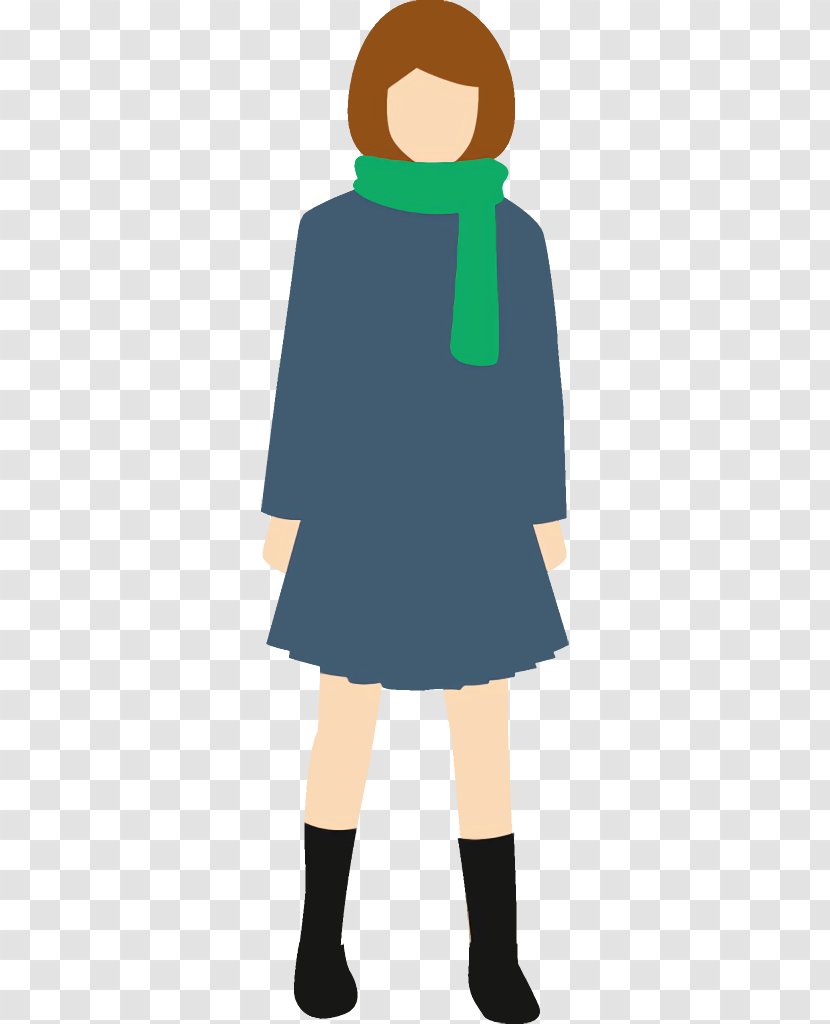 Winter Girl High School - Aline - Waist Human Leg Transparent PNG