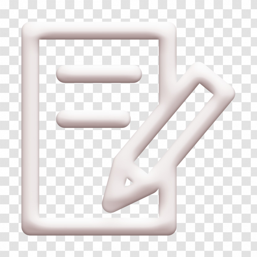 List Icon Bold Outline Medical Elements Icon Transparent PNG