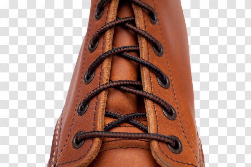Red Wing Shoes Boot Shoelaces Leather - Grommet - Shoelace Transparent PNG