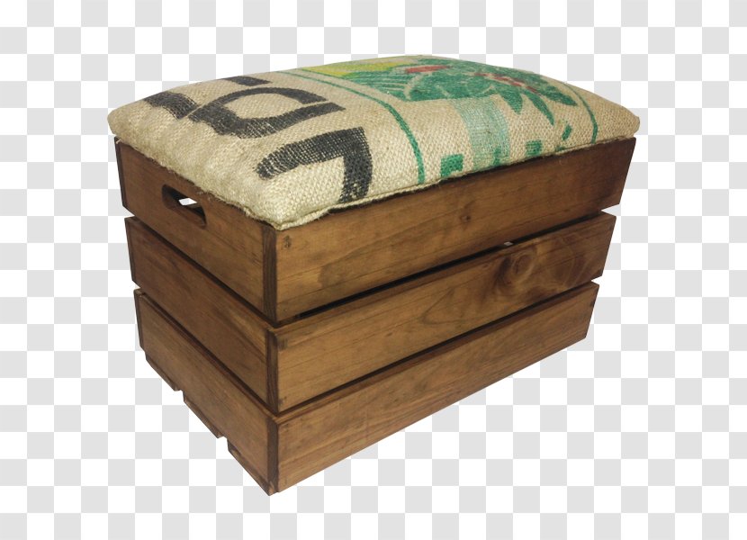 Wooden Box Textile Lid - Furniture Transparent PNG