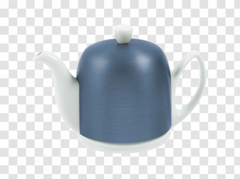 Teapot Kettle Cobalt Blue Ceramic - Tea Cosy Transparent PNG
