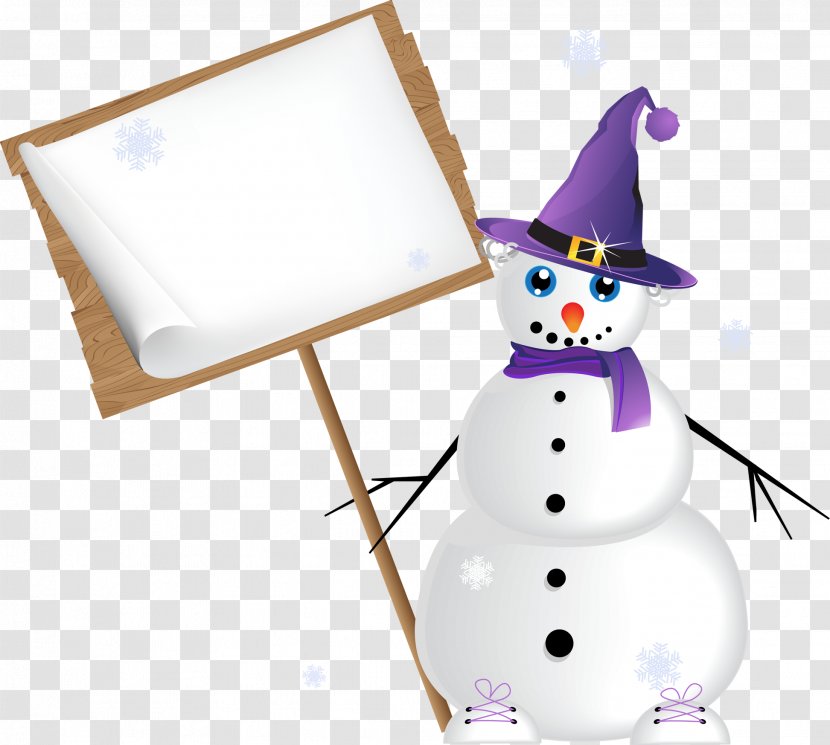 Snowman Euclidean Vector Christmas - Royaltyfree Transparent PNG