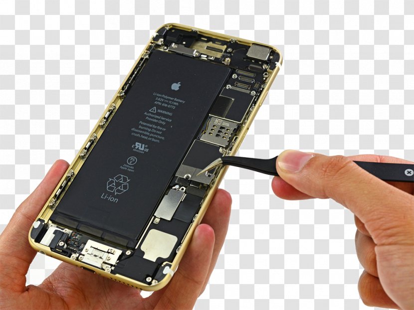 IPhone 6 Plus Apple 7 5s Product Teardown - Portable Communications Device Transparent PNG