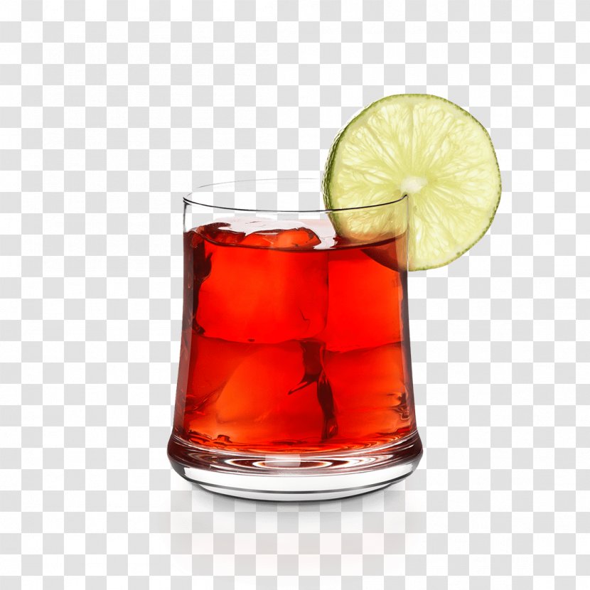 Negroni Rum And Coke Mojito Cocktail Sea Breeze - Orange Drink Transparent PNG