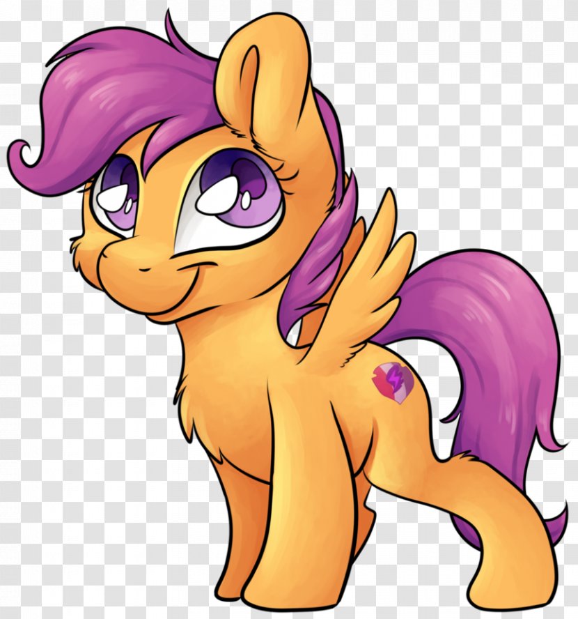 Pony Scootaloo Horse Cutie Mark Crusaders - Watercolor Transparent PNG