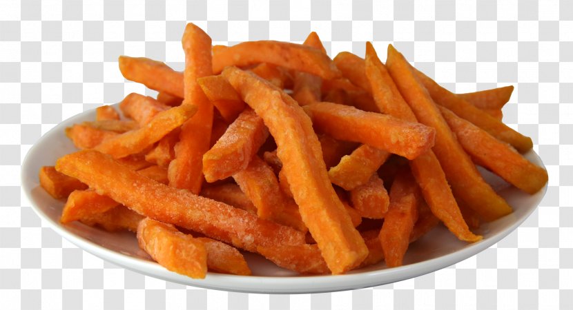 French Fries Fried Chicken Sweet Potato Nugget - Dish Transparent PNG