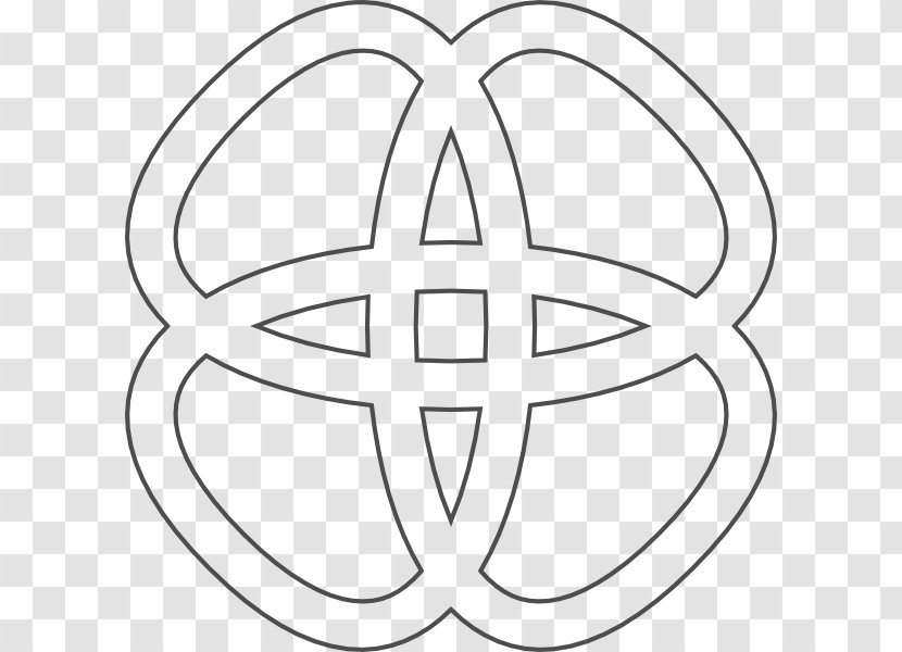 Celtic Knot Celts Clip Art - Black And White Transparent PNG