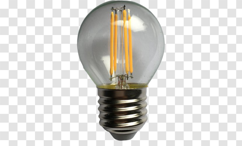 Lighting Edison Screw Incandescent Light Bulb LED Filament Transparent PNG