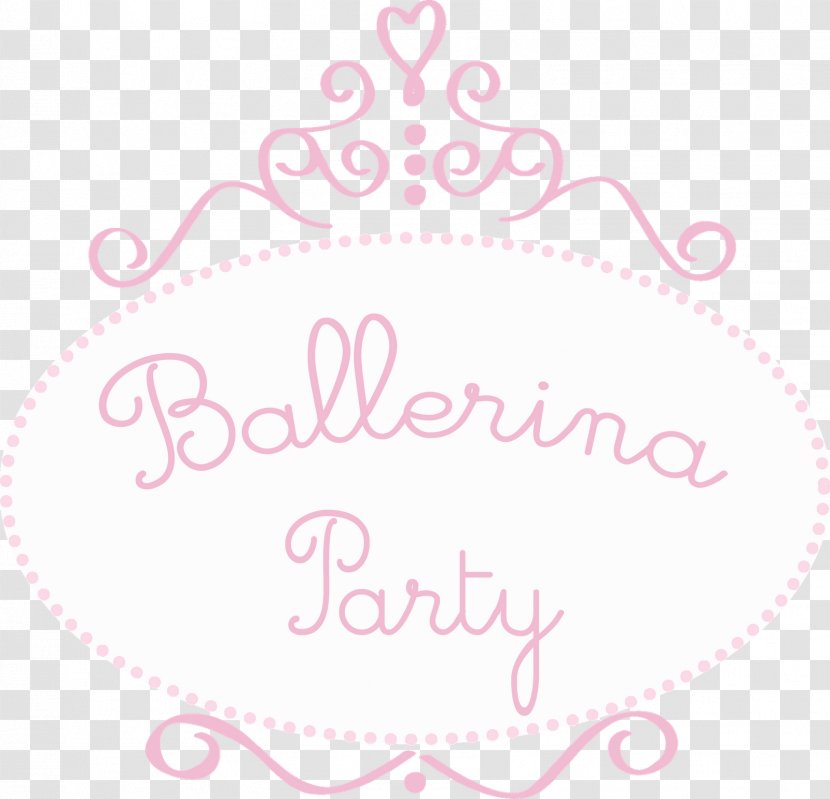Logo Pink M Font - Text - Cute Ballerina Transparent PNG