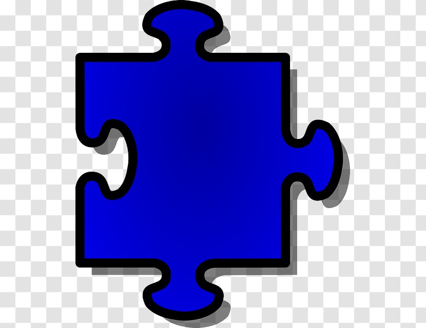 Jigsaw Puzzles Puzzle Video Game Clip Art - Electric Blue - Bits And Pieces Transparent PNG
