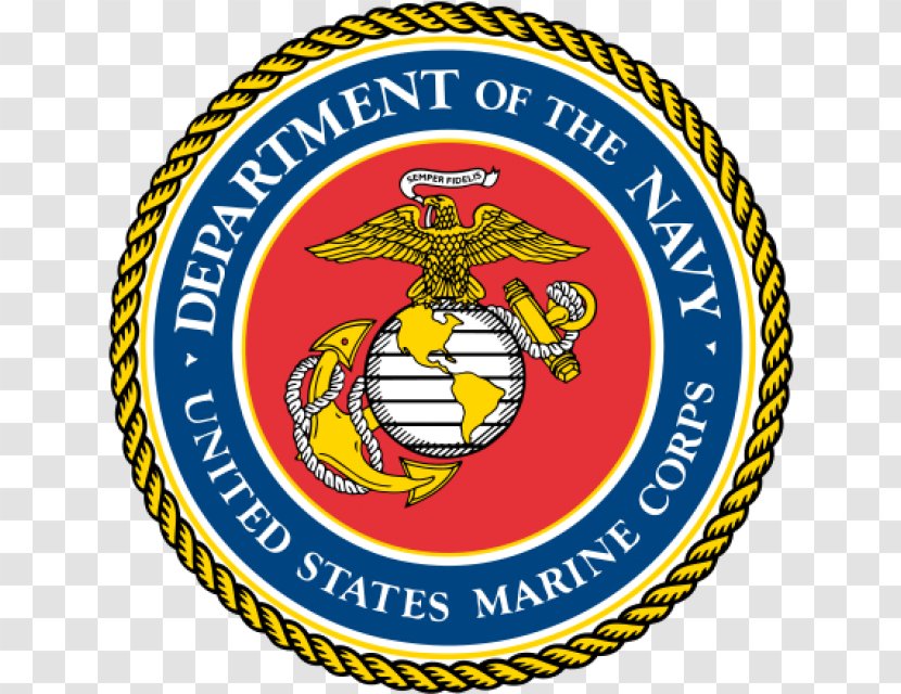 United States Marine Corps Marines Department Of The Navy Eagle, Globe, And Anchor - Emblem Transparent PNG