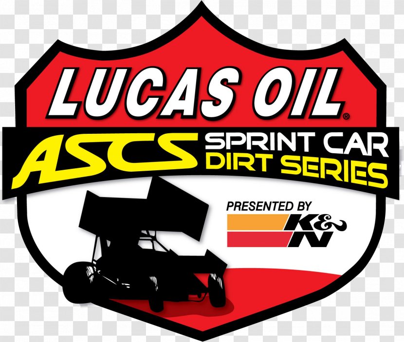 American Sprint Car Series Racing MAVTV Lucas Oil Dirt Track - Signage Transparent PNG