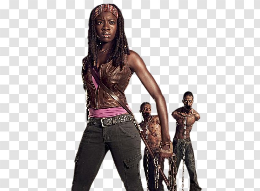 The Walking Dead: Michonne Danai Gurira Rick Grimes - Flower - Dead Transparent PNG