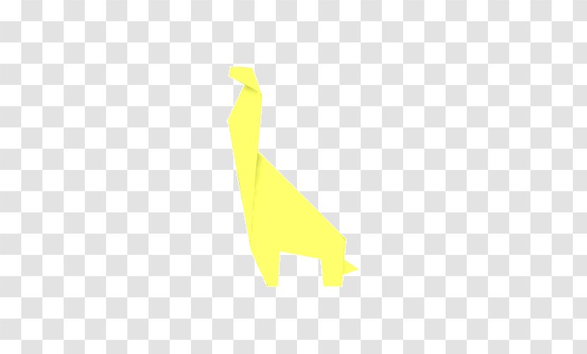 Paper Giraffe Origami Mammal Logo Transparent PNG