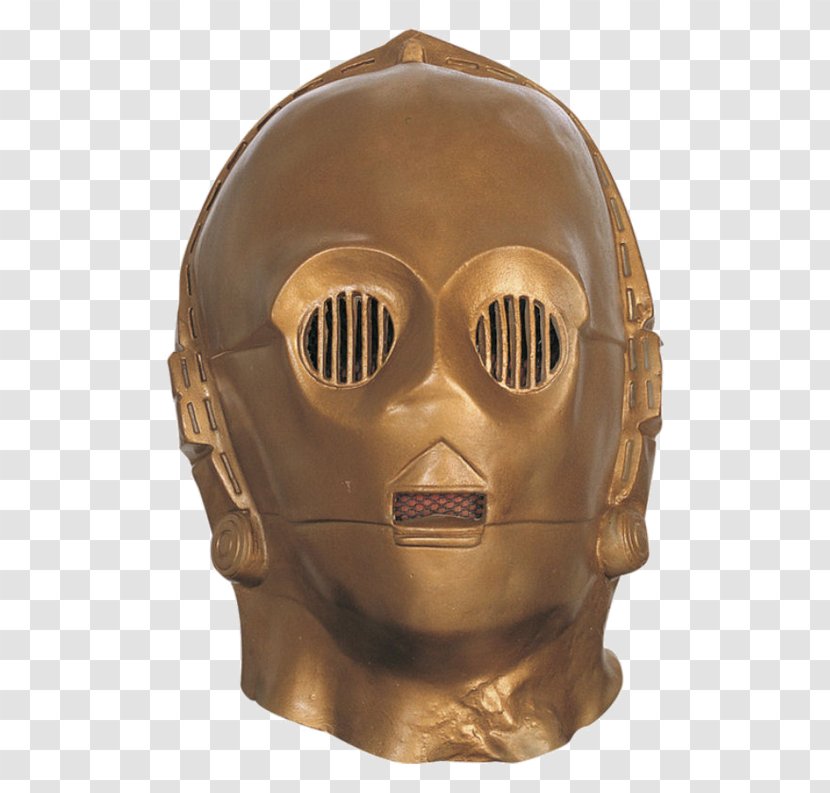 C-3PO R2-D2 Mask Star Wars Costume - Droid Transparent PNG