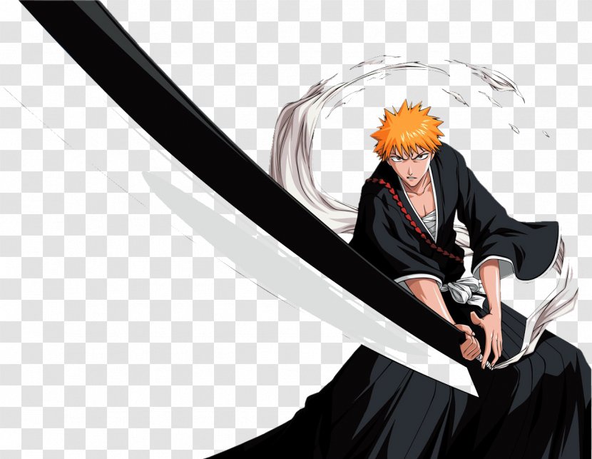 Ichigo Kurosaki Kenpachi Zaraki Rukia Kuchiki Su014dsuke Aizen Zangetsu - Heart - Transparent Background Transparent PNG