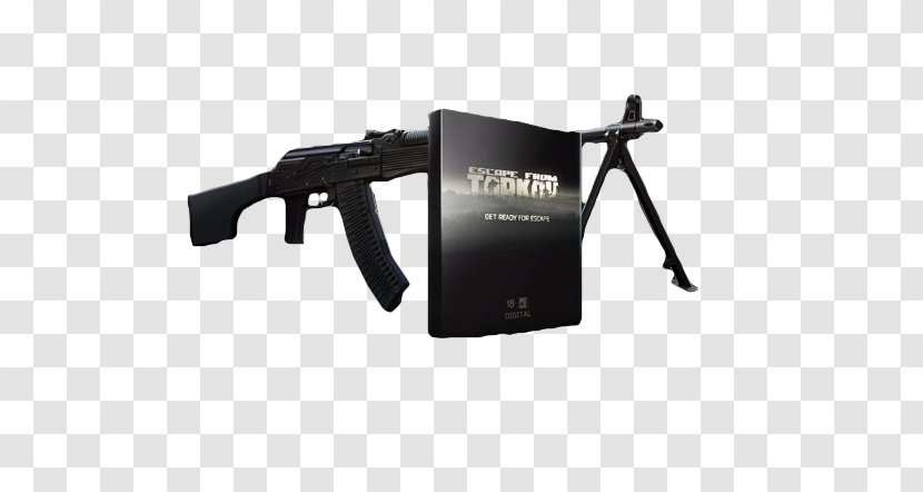 Air Gun Firearm Machine - Black M - Escape From Tarkov Transparent PNG