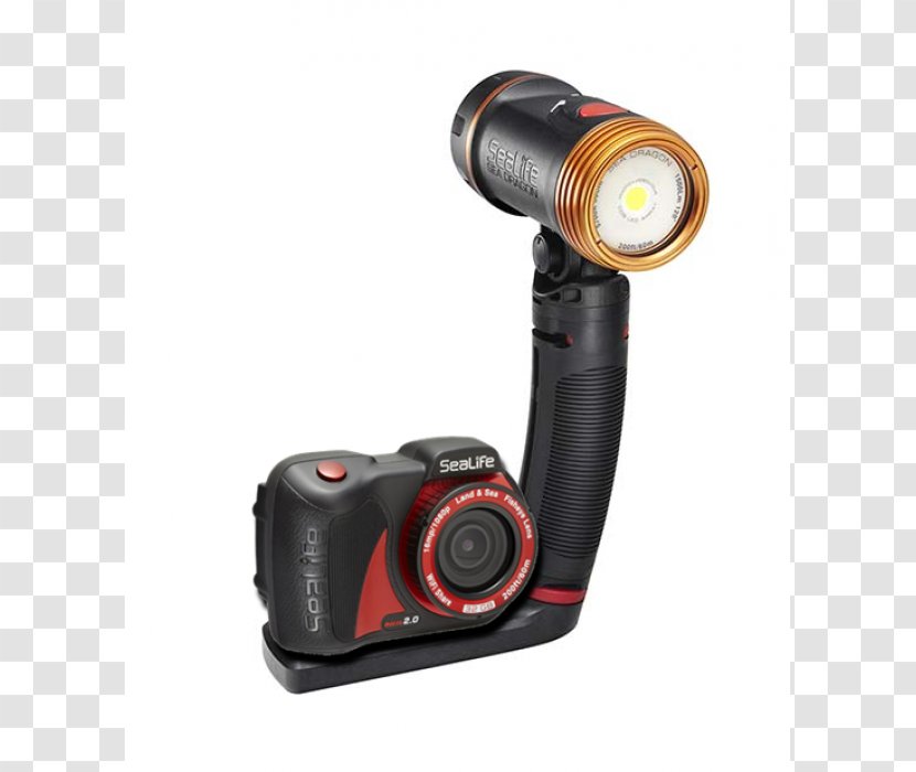 SeaLife SL672 Sea Dragon 1500F UW Photo/Video Dive Light Kit Underwater Photography - Cameras Optics - Professional Camera Transparent PNG