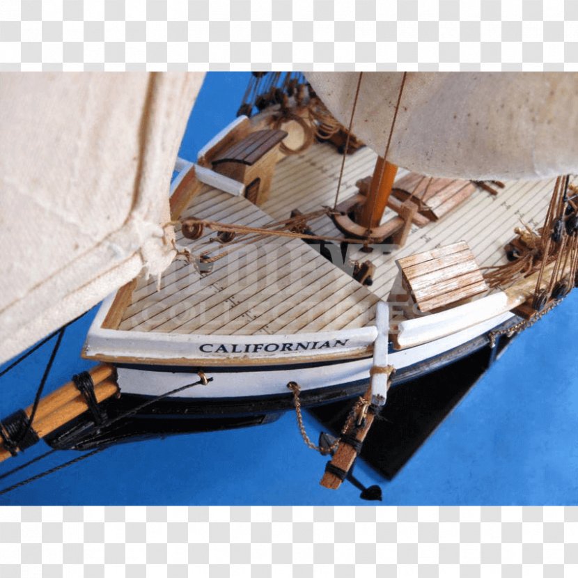 08854 Wood Baltimore Clipper Ship Sloop - Wooden Roller Coaster Transparent PNG