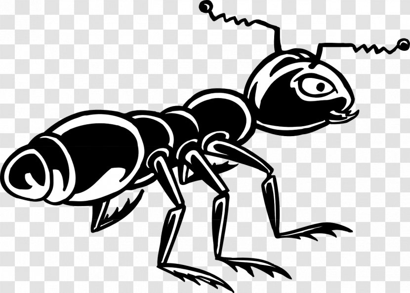 Black Garden Ant Insect Clip Art - Pollinator - Ants Transparent PNG